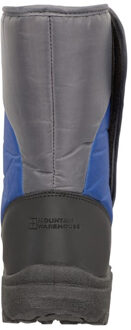 Kinderen/Kinderen Caribou Adaptieve Gestreepte Snowboots (Blauw)