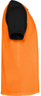 Kinderen/kinderen indianapolis sport t-shirt met korte mouwen Oranje - 152