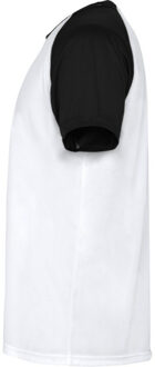 Kinderen/kinderen indianapolis sport t-shirt met korte mouwen Zwart - 176