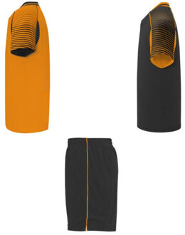 Kinderen/kinderen juve sportset - maat 128 Oranje