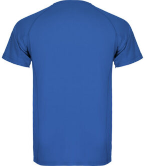 Kinderen/kinderen montecarlo sport t-shirt Blauw - 128