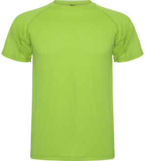 Kinderen/kinderen montecarlo sport t-shirt Groen - 128