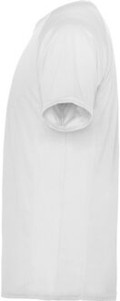 Kinderen/kinderen montecarlo sport t-shirt Wit - 104