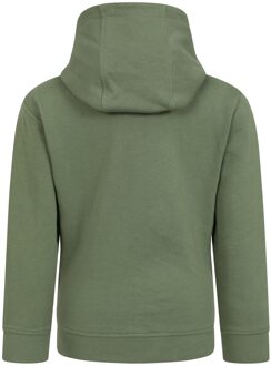 Kinderen/Kinderen Mountain Adventures Organic Hoodie (Kaki Groen)