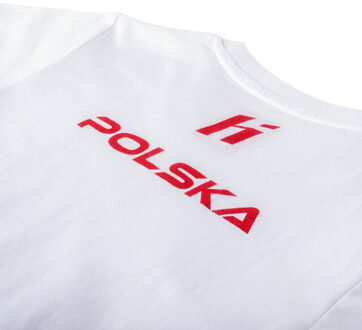 Kinderen/kinderen polen fan t-shirt Wit - 152