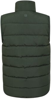 Kinderen/Kinderen Rocko Waterafstotend Gewatteerd Gilet (Kaki Groen) - maat