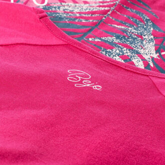 Kinderen/kinderen ruth leaves t-shirt met lange mouwen - maat 146 Roze