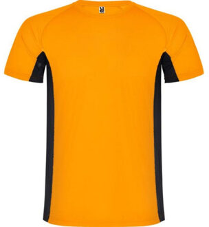 Kinderen/kinderen shanghai sport t-shirt met korte mouwen - maat 152 Oranje