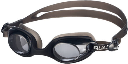 Kinderen/kinderen zwembril - maat One size Zwart