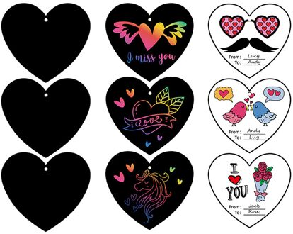 Kinderen Kras Schilderij Set Diy Decoratie Pasen Kras Schilderen