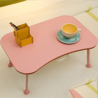 Kinderen Leren Laptop Bureau Bbed Bureau Kleine Tafel Lui Student Slaapzaal Eenvoudige Opvouwbare Tafel Studie Tafel roze