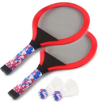 Kinderen Licht Badminton Racket Verlichte Racket Verlichting Badminton Racket Set Met Led-verlichting