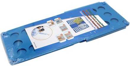Kinderen Magic Kleding Folder T-shirts Jumpers Organiser Vouw Bespaar Tijd Quick Kleding Boord Kleding Houder Blauw