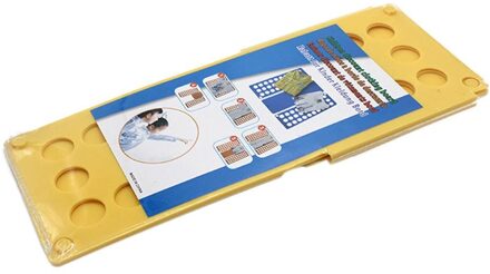 Kinderen Magic Kleding Folder T-shirts Jumpers Organiser Vouw Bespaar Tijd Quick Kleding Boord Kleding Houder Geel