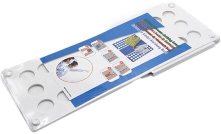 Kinderen Magic Kleding Folder T-shirts Jumpers Organiser Vouw Bespaar Tijd Quick Kleding Boord Kleding Houder wit