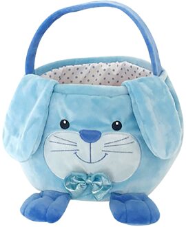 Kinderen Manden Mand Wrap Opbergtas Pasen Leuke Dier Mand Kids Candy Draagbare Mand Party Bags Blauw