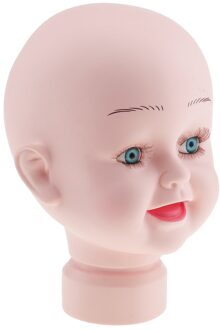 Kinderen Mannequin Kind Kid Mannequin Hoofd Voor Haar Pruik Hoed Stand Display - 8 ''Tall