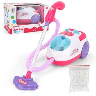 Kinderen Mini Stofzuiger Simulatie Opladen Huishoudelijk Dust Catcher Educatief Meubels Speelgoed Speelhuis Cleaning Tools Set klein Package