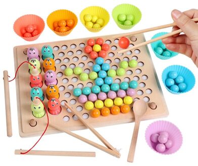 Kinderen Netic Vissen Geheugen Clip Kralen Baby Speelgoed Vroege Onderwijs Puzzel Ontwikkeling