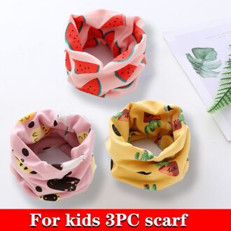 Kinderen O Kraag Stijlen Warme Bloemen Kids Jongen Meisje Verscheidenheid Sjaal Lente Herfst Katoenen Sjaal Voor 0-12T 3