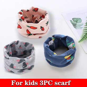 Kinderen O Kraag Stijlen Warme Bloemen Kids Jongen Meisje Verscheidenheid Sjaal Lente Herfst Katoenen Sjaal Voor 0-12T 4