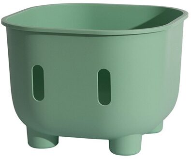 Kinderen Opslag Kruk Speelgoed Opbergdoos Verdikte Cartoon Antislip Schoen Veranderende Rubber Kruk Baby Plastic Bankje kleine Kruk Main body groen