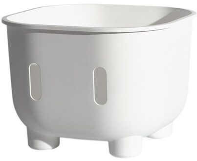 Kinderen Opslag Kruk Speelgoed Opbergdoos Verdikte Cartoon Antislip Schoen Veranderende Rubber Kruk Baby Plastic Bankje kleine Kruk Main body wit