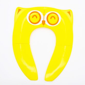 Kinderen Potty Baby Toiletbril Wc Training Badkamer Wc-bril Draagbare Cover Kinderen Potje Baby Toiletbril Wc T geel