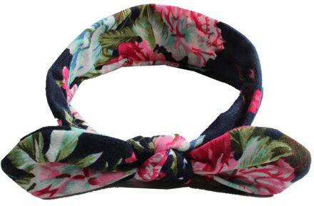 Kinderen Print Cross Hoofddoek Bandage Hoofdband Multi-Stijl Meisje Zomer Wassen Haar Accessoires Kleine Verse Mode Hoofdtooi 02