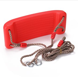 Kinderen Red Swing Met Touw Speeltuin Set Speelgoed Kunststoffen Swing Buigen Kunststoffen Swing Kinderen Outdoor Speelgoed Camping Game