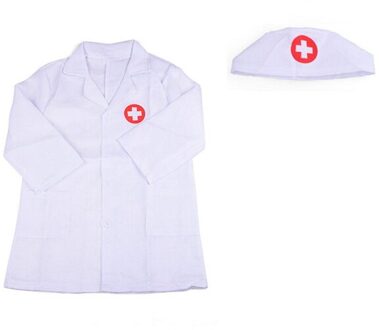 Kinderen Rollenspel Costume Dress-Up Set Laboratoriumjas Kit Cosplay Voor Peuter Scrub Extra Gereedschap