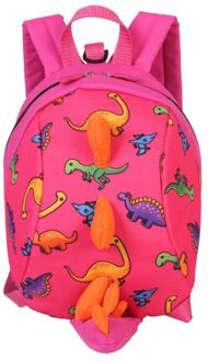 Kinderen Rugzak Dinosaurus Anti Verloren Peuter Wandelen Veiligheid Reistas Met Veiligheid Leash Voor Peuters Jongens Meisjes 7HH1108060-roze