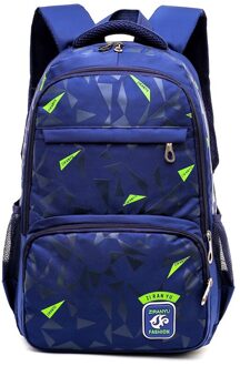 Kinderen Rugzakken Schooltassen Voor Jongens Nylon Grote Capaciteit Boek Tassen Studenten Rugzakken Tieners Kinderen Knapzak Jongen Reistas Blauw