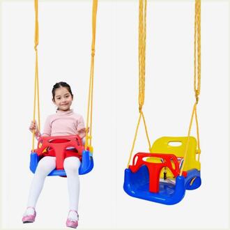 Kinderen Schommel Thuis Outdoor 3 In 1 Baby Swing Opknoping Mand Educatief Speelgoed Baby Swing Speelgoed Voor Kinderen