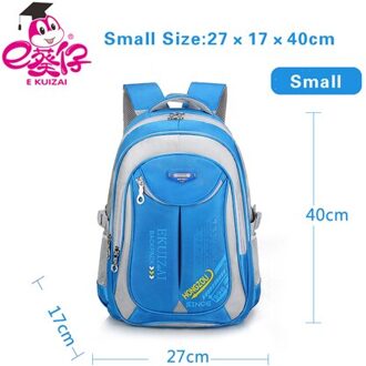 Kinderen Schooltassen Voor Meisjes Jongens Nylon School Rugzakken Kids Rugzak Reistas Mochilas Infantil Bolsa Escolar lucht blauw kleine maat
