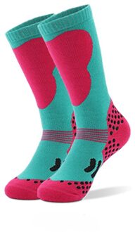 Kinderen Ski Sokken Winter Dikkere Warme Katoen Onderkant Handdoek Snowboarden Wandelen Skiën Meisjes Outdoor Sport Sokken stijl 1 / XS EU 26-29