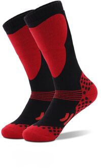 Kinderen Ski Sokken Winter Dikkere Warme Katoen Onderkant Handdoek Snowboarden Wandelen Skiën Meisjes Outdoor Sport Sokken stijl 3 / S EU 30-34