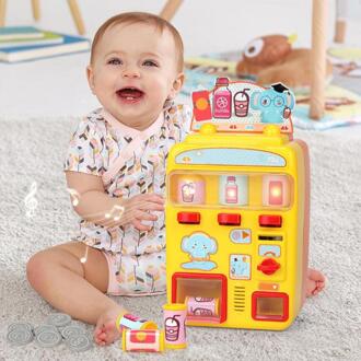 Kinderen Speelgoed Automaat Simulatie Winkelen Huis Set Boodschappen Speelgoed Pretend Speelgoed Kid Stijl Speelgoed Opslag Roze
