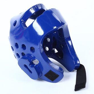 Kinderen Sport Accessoire Kickboksen Helm Hoofd Protector Taekwondo Helm Unisex Boksen Hoofdbeschermer Kungfu Hoofd Guard blauw / L