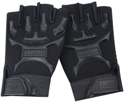 Kinderen Sport Handschoenen Voor Training Handschoenen Met Polssteun Voor Fitness Moeite Waard Winter Fietsen Outdoor Bike Skiën Handschoenen zwart / S