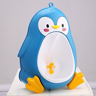Kinderen Stand Verticale Urinoir Potje Babies Jongens Potje Urinoir Zuigeling Wc Training Pinguïn Kinderen Stand Verticale Urinoir Kids Blauw