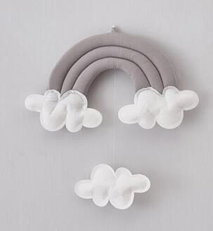 Kinderen Tent Accessoires Woondecoratie Creatieve Drie-Dimensionale Cloud Regendruppels Doek Bed Hanger Scène Layout Props Grijs