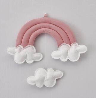 Kinderen Tent Accessoires Woondecoratie Creatieve Drie-Dimensionale Cloud Regendruppels Doek Bed Hanger Scène Layout Props Roze