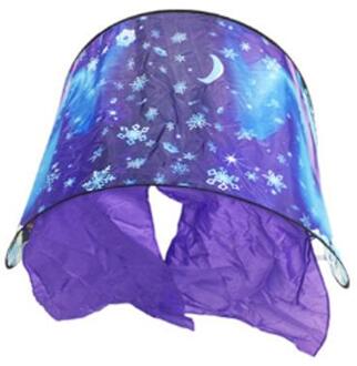 Kinderen Tenten Baby Up Bed Tent Cartoon Besneeuwde Opvouwbare Speelhuisje Troostende 'S Nachts Slapen Outdoor Kamp Tipi winter