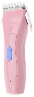 Kinderen Tondeuse Ultrastille Oplaadbare Kindje Tondeuse Volwassen Scheermes Keramische Blade Waterdicht Tondeuse roze