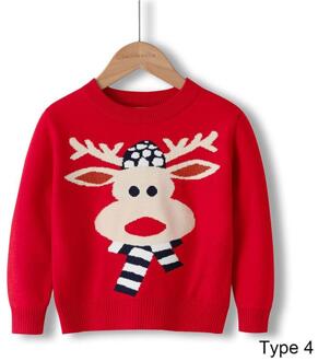 Kinderen Trui Herfst/Winter Ronde Hals Double-Layer Trui Cartoon Kinderkleding Jongen Dieptepunt v7L8 A / 140