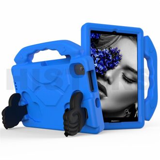 Kinderen Veilig Eva Shockproof Shell Voor Huawei Matepad T8 8 "Tablet Pc Model: kobe2-L03 Kob2-L09 Draagbare Kickstand Cover Case Blauw