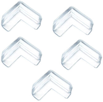 Kinderen Veiligheid Edge Corner Guards Bescherming Kinderen Siliconen Tabel Corner Protector Baby Head Protector Anticollision Edge Hoek 5stk-rechtsaf angle