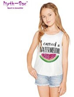 Kinderen Vesten Kids Sportwear Shirt Brief 3D Print Strik Quick Dry Meisje Running Vest Tops Junior Tank Tops Kind tee Blouse 7 T