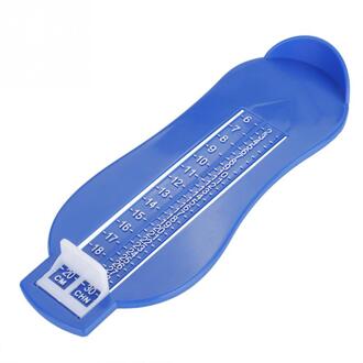 Kinderen Voet Maatregel Apparaat Schoenen Maat Gauge Meten Ruler Tool Infant Kid Voet Lengte Meten Heerser Baby Care Accessoires Blauw